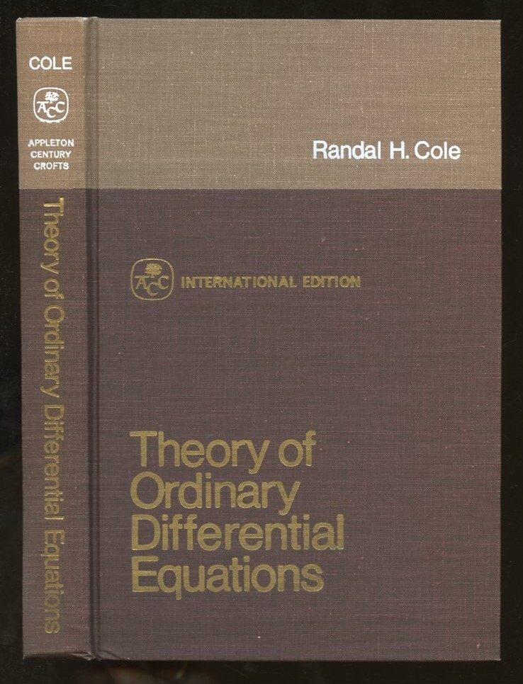 Theory of ordinary differential equations – PZGI